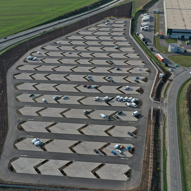 Neubau Parkplatz Stotternheim